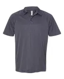 M1809 All Sport Men's Performance Three-Button Pol Heather Navy