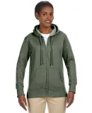 EC4580 econscious Ladies' 7 oz. Organic/Recycled H MILITARY GREEN