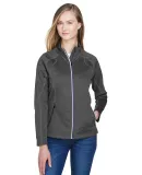 78174 North End Gravity Ladies' Performance Fleece CARBON HEATHER