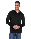 88187 North End Radar Men's Half-Zip Performance L BLACK