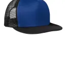 DT624 - District Flat Bill Snapback Trucker Cap Royal