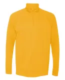 M3006 All Sport Men's Quarter-Zip Lightweight Pull Sport Athletic Gold