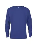 DELTA APPAREL 99100 9 OZ FLEECE CREW in Royal ae7