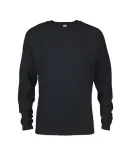 DELTA APPAREL 99100 9 OZ FLEECE CREW in Black e8t