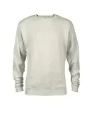 DELTA APPAREL 99100 9 OZ FLEECE CREW in Oatmeal heather zzy