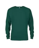 DELTA APPAREL 99100 9 OZ FLEECE CREW in Forest v3h