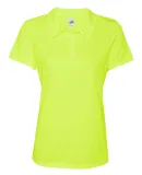 W1809 All Sport Ladies' Performance Three-Button P Sport Safety Yellow