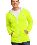 DT800 District® - Young Mens The Concert Fleece?? Neon Yellow