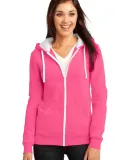 DT801 District® - Juniors The Concert Fleece™ F Neon Pink