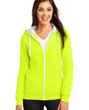 DT801 District® - Juniors The Concert Fleece™ F Neon Yellow