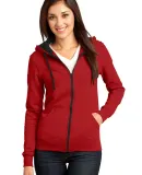 DT801 District® - Juniors The Concert Fleece™ F New Red