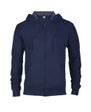 97300 Adult Unisex French Terry Zip Hoodie in Athletic navy ae8