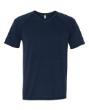 M1105 All Sport Men's Performance Triblend Short-S Navy Heather Triblend