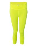 W5009 All Sport Ladies' Capri Legging Sport Safety Yellow