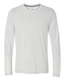M3102 All Sport Men's Performance Triblend Long-Sl White Heather Triblend