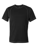 M1021 All Sport Men's Short-Sleeve Interlock Piece Black/ Slate