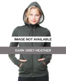 W4010 All Sport Ladies' Performance Fleece Full-Zi Dark Grey Heather