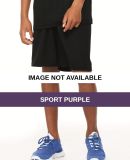 Y6707 All Sport Youth Mesh 9" Short Sport Purple