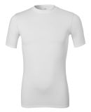 M1007 All Sport Men's Compression Short-Sleeve T-S White