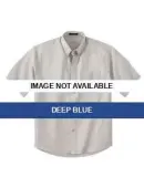 87023 Ash City Men's Short Sleeve Shirt With Teflo Deep Blue
