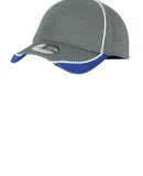 NE1070 New Era® Hex Mesh Cap in Grapht/roy/wht