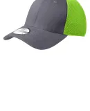 NE1020 New Era® - Stretch Mesh Cap in Graph/cyber gn