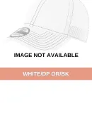 NE1120 New Era® - Stretch Mesh Contrast Stitch Ca White/Dp Or/Bk