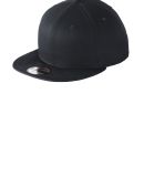 NE400 New Era Flat Bill Snapback Cap in Dark navy