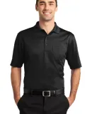 CS412P CornerStone® Select Snag-Proof Pocket Polo Black