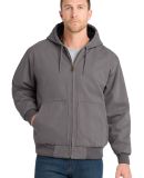 CSJ41 CornerStone® Washed Duck Cloth Insulated Ho in Metal grey