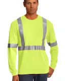 CS401LS CornerStone® ANSI 107 Class 2 Long Sleeve Safety Yellow