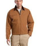 TLJ763 CornerStone® Tall Duck Cloth Work Jacket in Duck brown