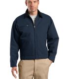 TLJ763 CornerStone® Tall Duck Cloth Work Jacket in Navy/ black