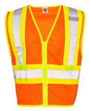 1055-1056 ML Kishigo - Ultra-Cool™ Mesh Contrast in Orange