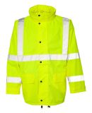 RW110-111 ML Kishigo - Full Rainsuit in Lime