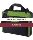 44020 Ash City Recycled Polyester Computer Brief Black/Red
