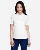 78181 Core 365 Origin  Ladies Performance Piqué P in White