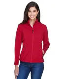 78184 Core 365 Cruise Ladies' 2-Layer Fleece Bonde CLASSIC RED