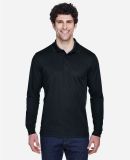 88192 Core 365 Pinnacle  Men's Performance Long Sl in Black
