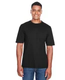 88182 Core 365 Pace  Men's Performance Piqué Crew BLACK