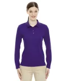 78192 Core 365 Pinnacle Ladies' Performance Long S CAMPUS PURPLE