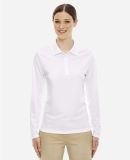 78192 Core 365 Pinnacle Ladies' Performance Long S in White