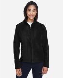 78190 Core 365 Journey Ladies' Fleece Jacket in Black