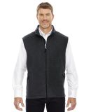 88191 Core 365 Journey  Men's Fleece Vest in Heather charcoal