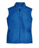 78191 Core 365 Journey  Ladies' Fleece Vest in True royal