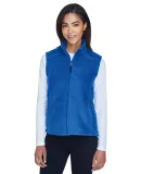 78191 Core 365 Journey  Ladies' Fleece Vest TRUE ROYAL