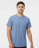 0254TC 254 / Men's Tri Blend Tee in Athletic blue tri blend