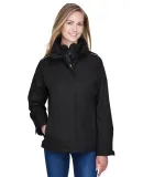 78205 Core 365 Ladies' Region 3-in-1 Jacket with F BLACK