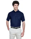 88194 Core 365 Men's Optimum Short-Sleeve Twill Sh CLASSIC NAVY