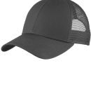  C911 Port Authority Adjustable Mesh Back Cap in Carbon grey